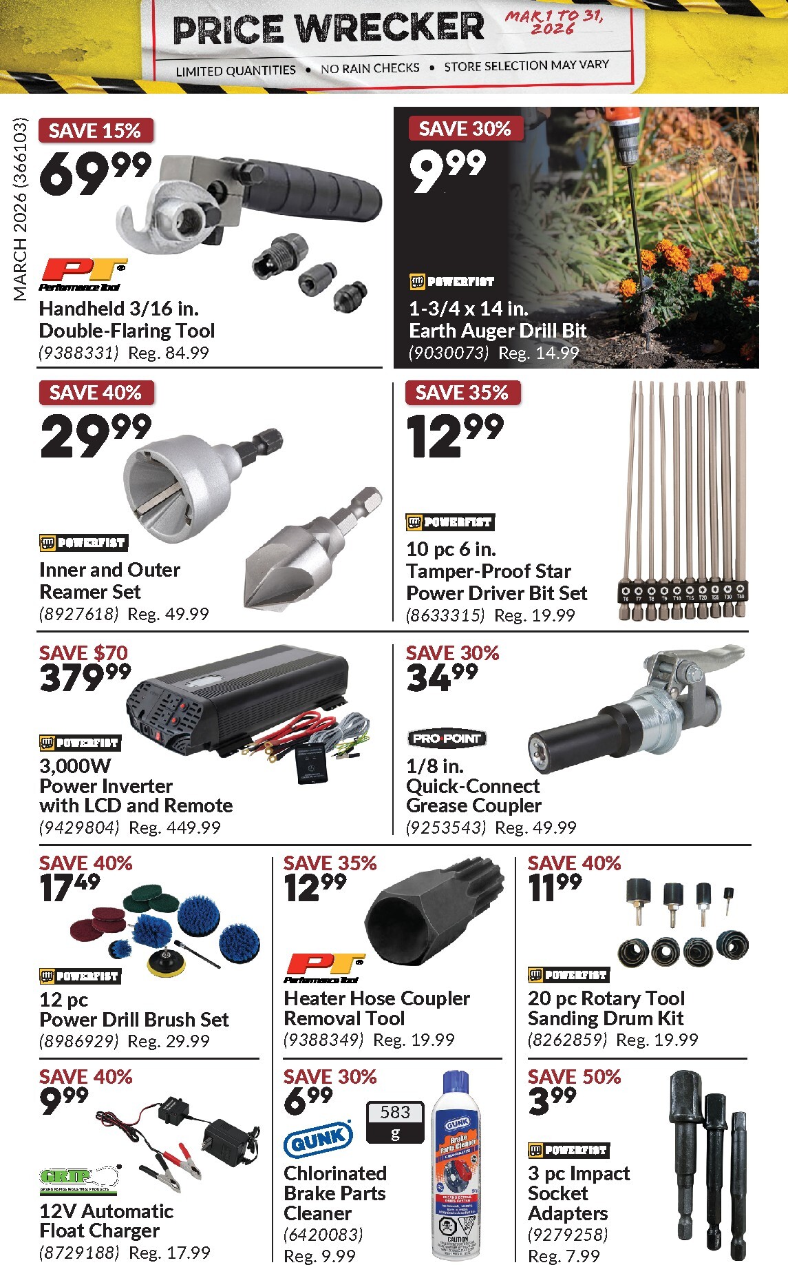 princess-auto - Princess Auto - Price Wrecker Flyer Valid From 2026-03-01 to 2026-03-31 - page: 20