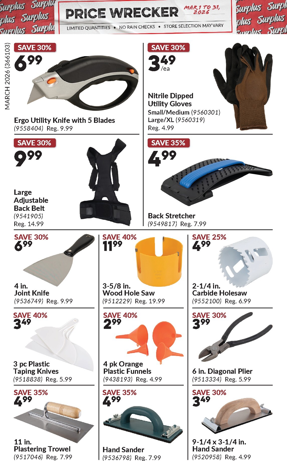 princess-auto - Princess Auto - Price Wrecker Flyer Valid From 2026-03-01 to 2026-03-31 - page: 14