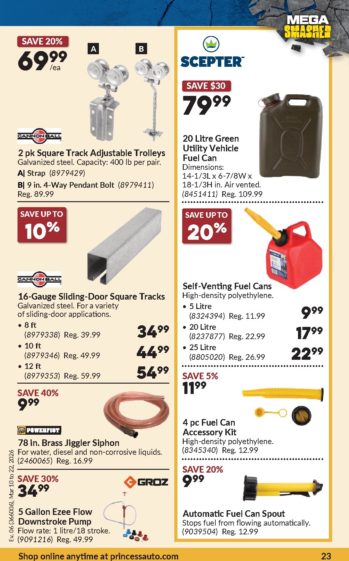 princess-auto - Princess Auto Flyer Valid From 2026-03-10 to 2026-03-22 - page: 28