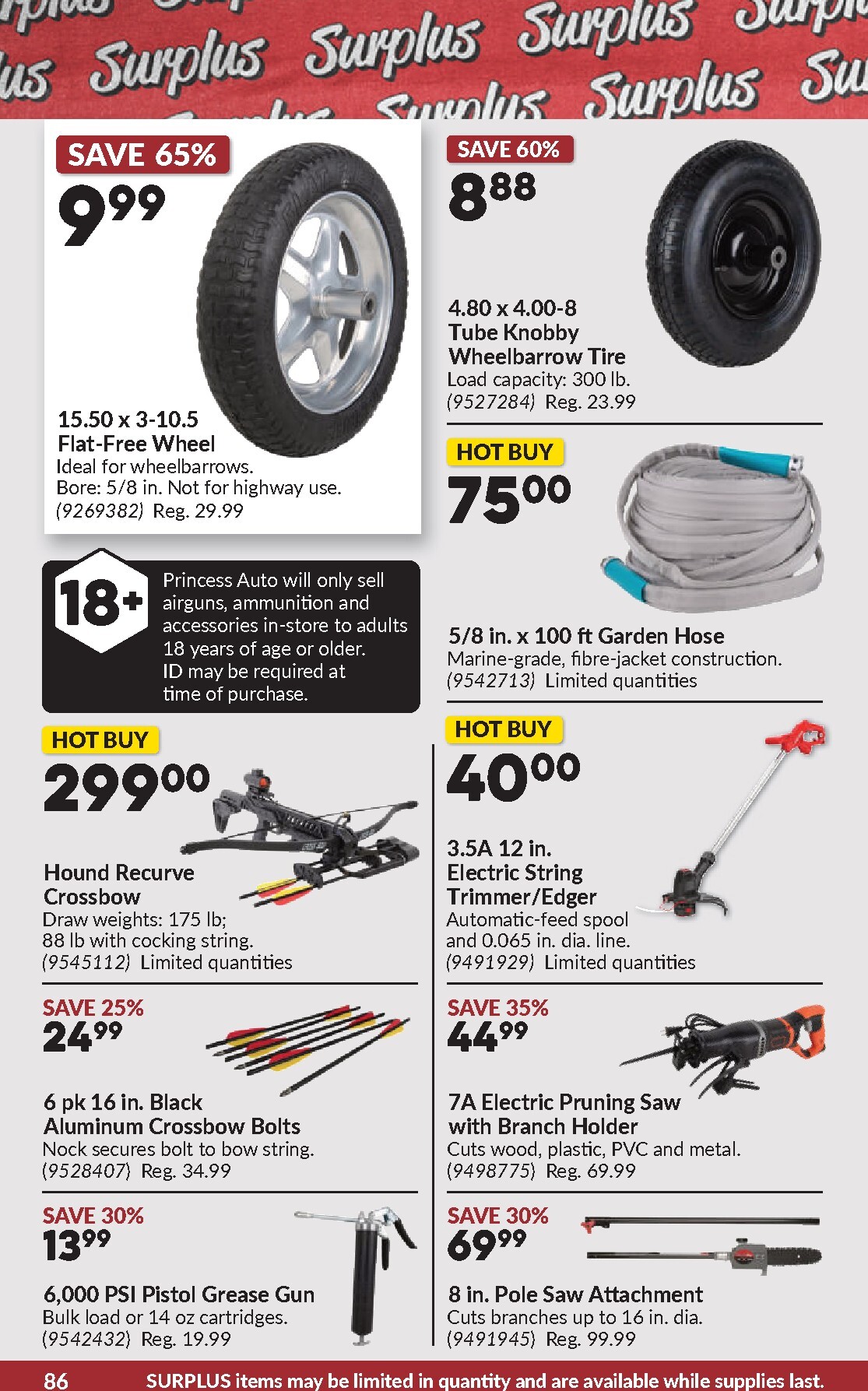 princess-auto - Princess Auto Flyer Valid From 2026-03-10 to 2026-03-22 - page: 91