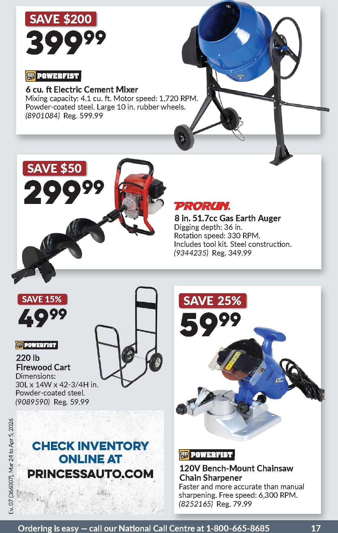 princess-auto - Princess Auto Flyer Valid From 2026-03-24 to 2026-04-05 - page: 24