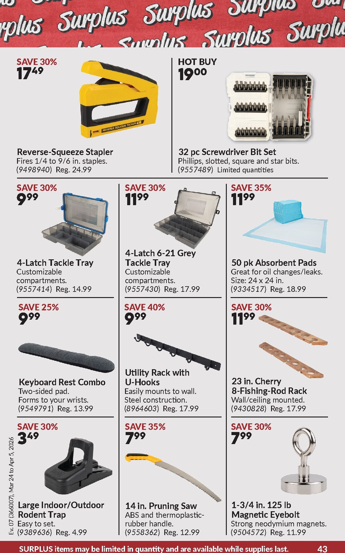 princess-auto - Princess Auto Flyer Valid From 2026-03-24 to 2026-04-05 - page: 50