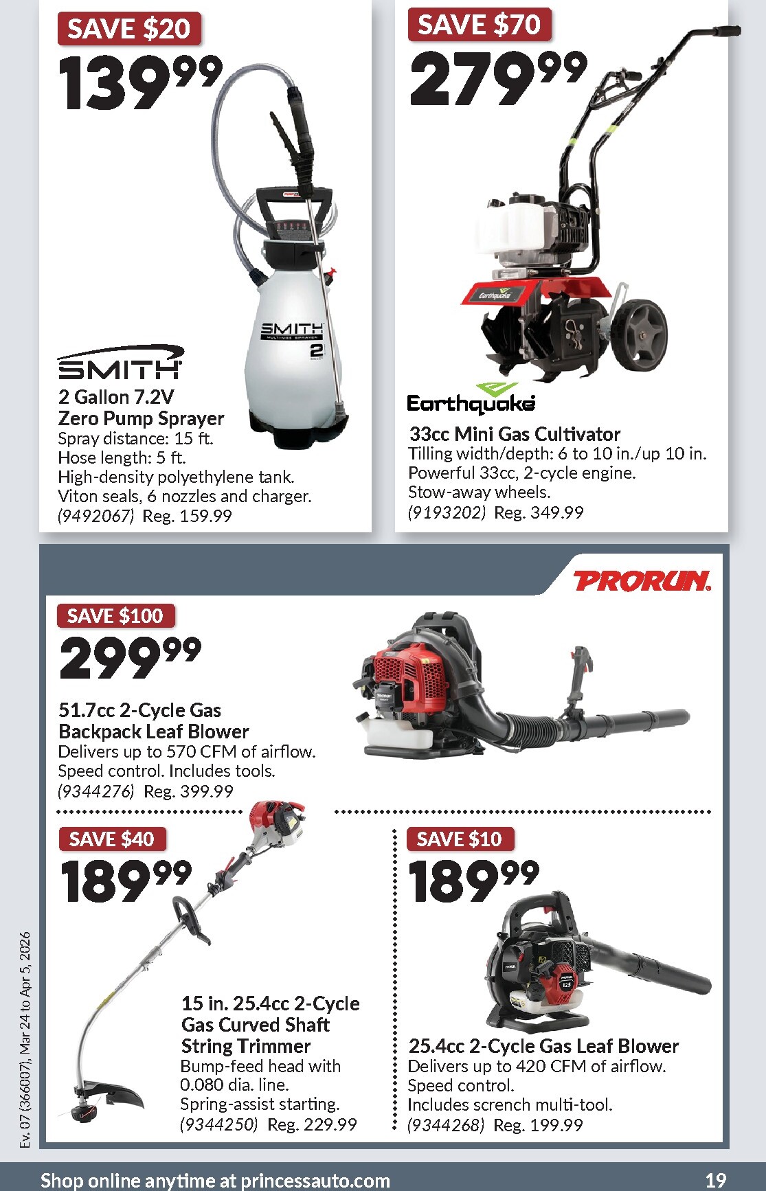 princess-auto - Princess Auto Flyer Valid From 2026-03-24 to 2026-04-05 - page: 26