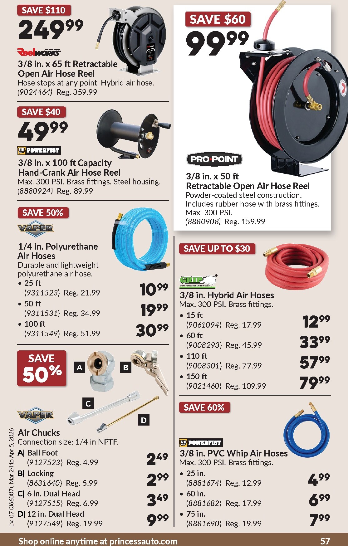 princess-auto - Princess Auto Flyer Valid From 2026-03-24 to 2026-04-05 - page: 64