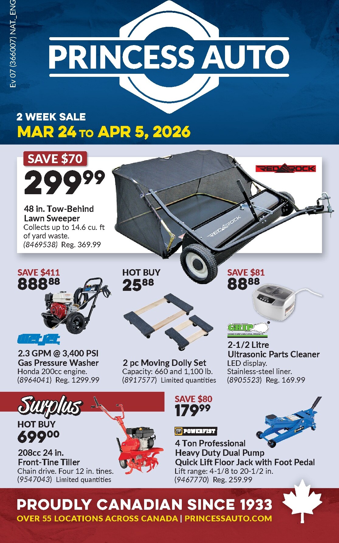 princess-auto - Princess Auto Flyer Valid From 2026-03-24 to 2026-04-05