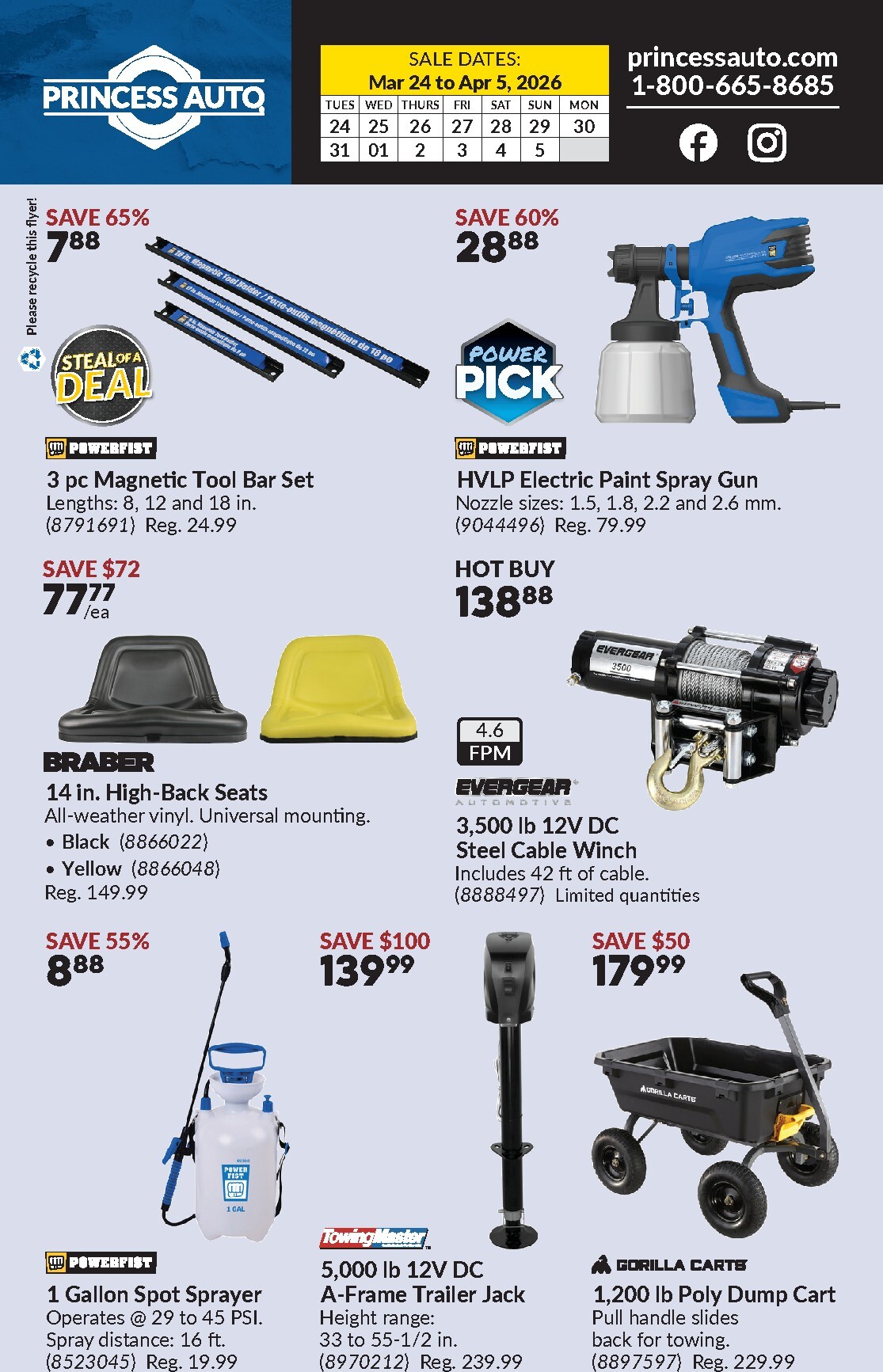 princess-auto - Princess Auto Flyer Valid From 2026-03-24 to 2026-04-05 - page: 2