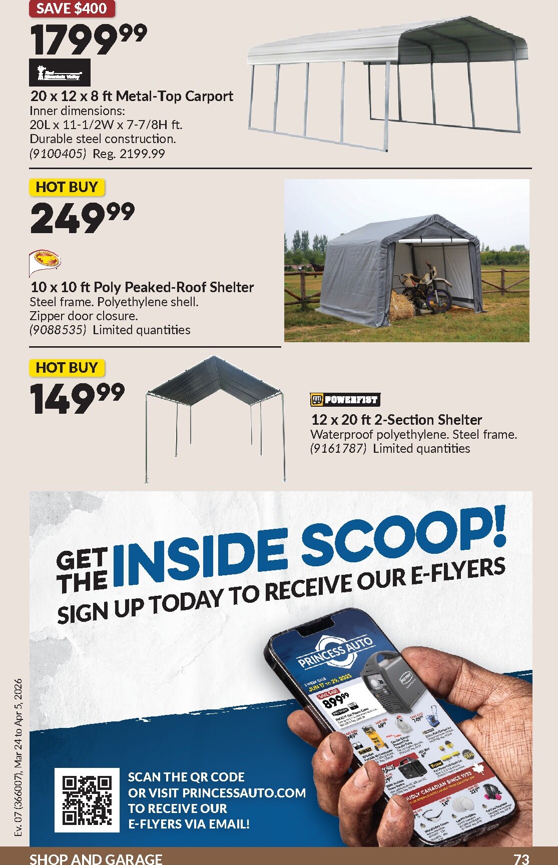 princess-auto - Princess Auto Flyer Valid From 2026-03-24 to 2026-04-05 - page: 80