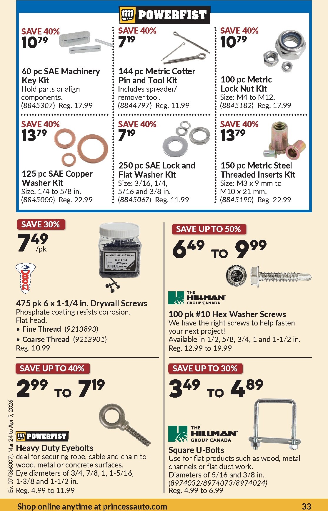 princess-auto - Princess Auto Flyer Valid From 2026-03-24 to 2026-04-05 - page: 40