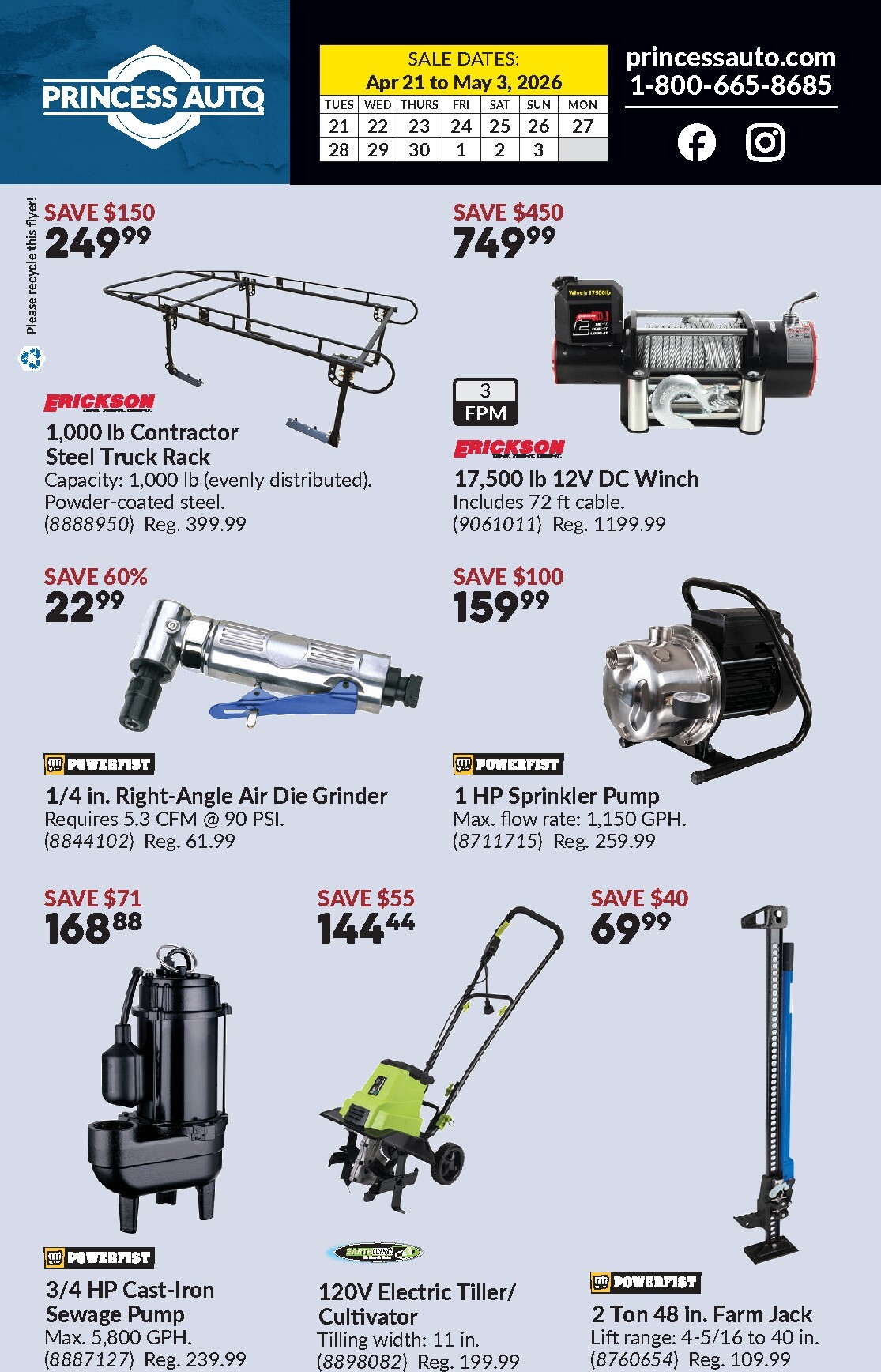 princess-auto - New Princess Auto Flyer for This Week – 2026-04-21 to 2026-05-03 - page: 2