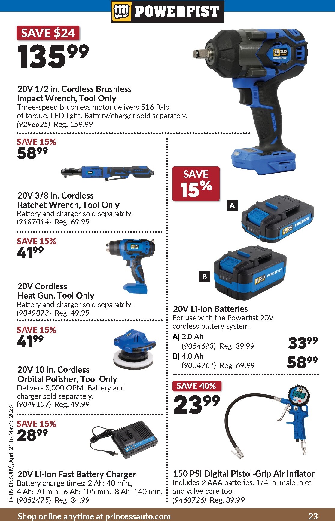 princess-auto - New Princess Auto Flyer for This Week – 2026-04-21 to 2026-05-03 - page: 28