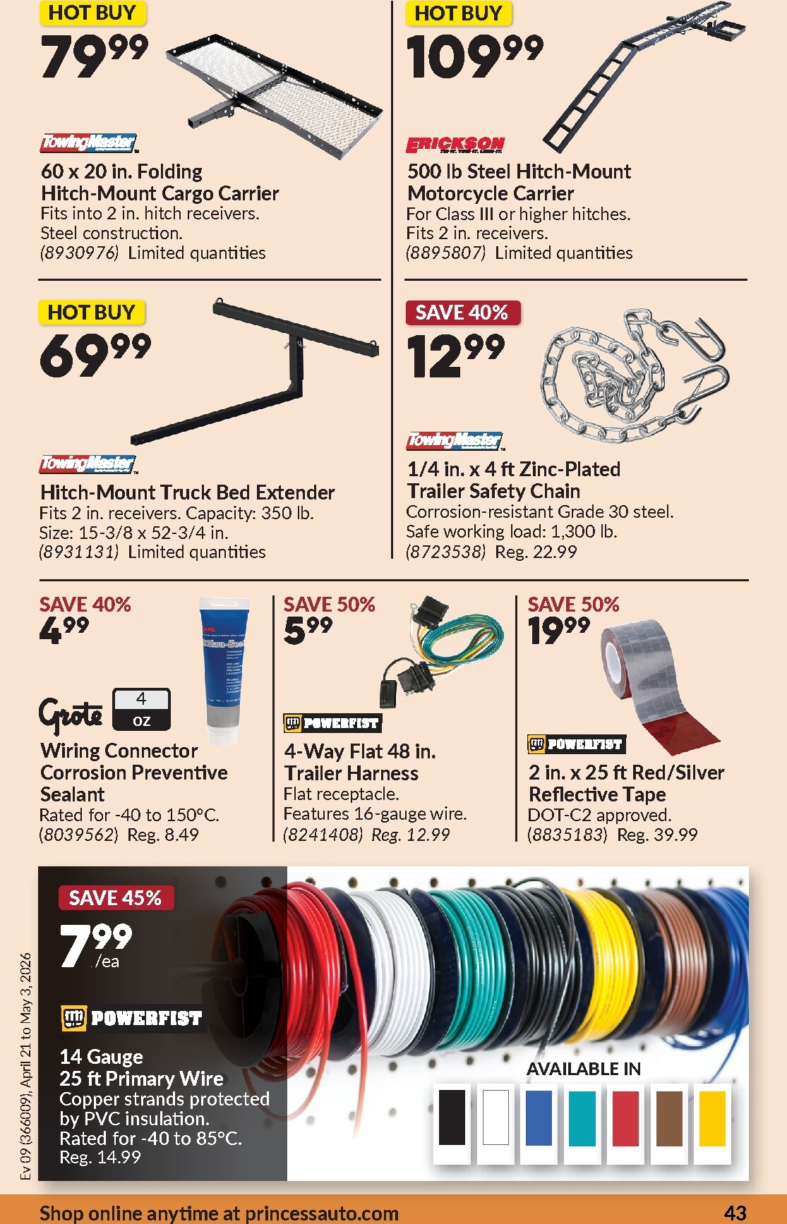 princess-auto - New Princess Auto Flyer for This Week – 2026-04-21 to 2026-05-03 - page: 48