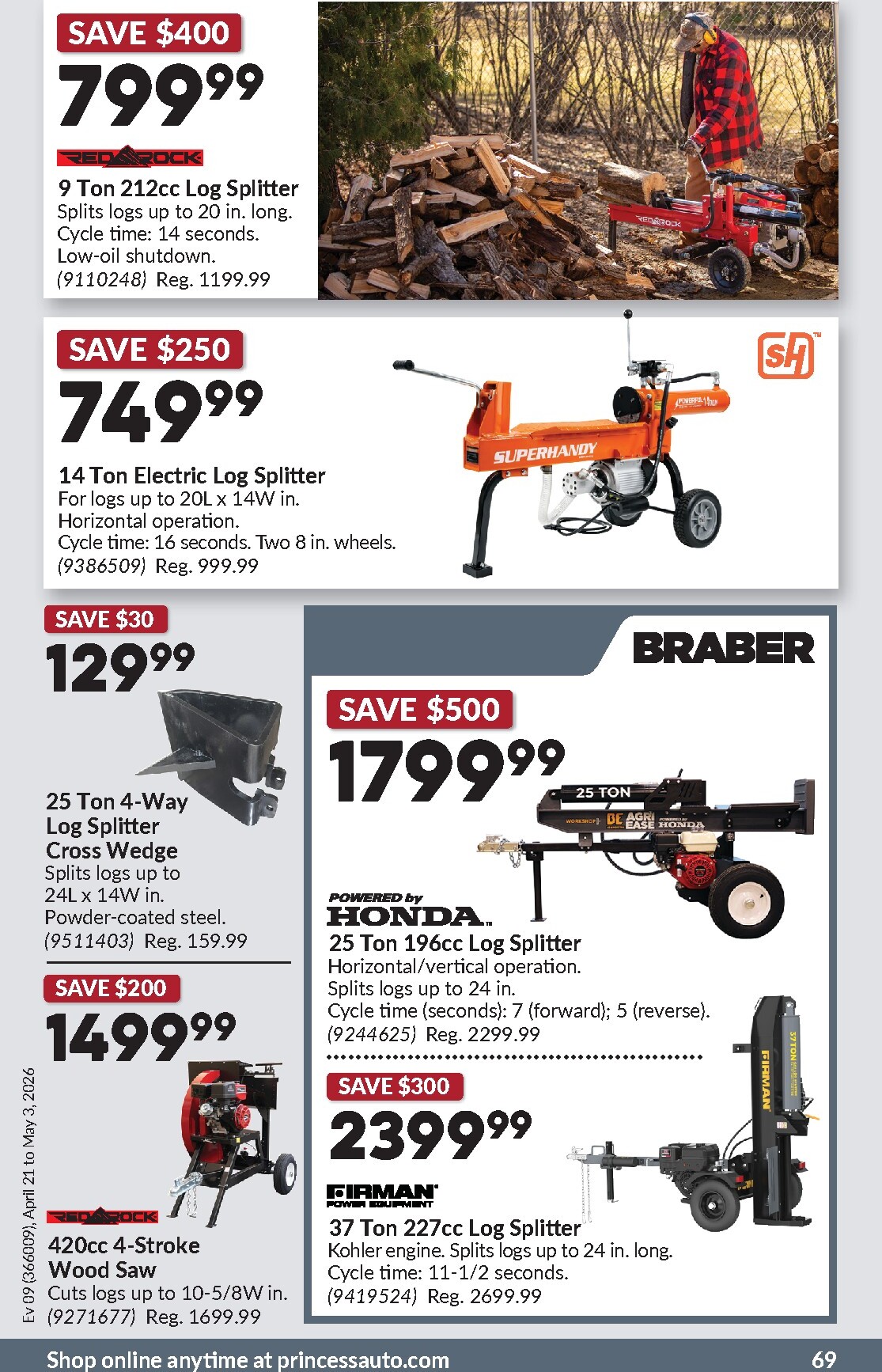 princess-auto - New Princess Auto Flyer for This Week – 2026-04-21 to 2026-05-03 - page: 74