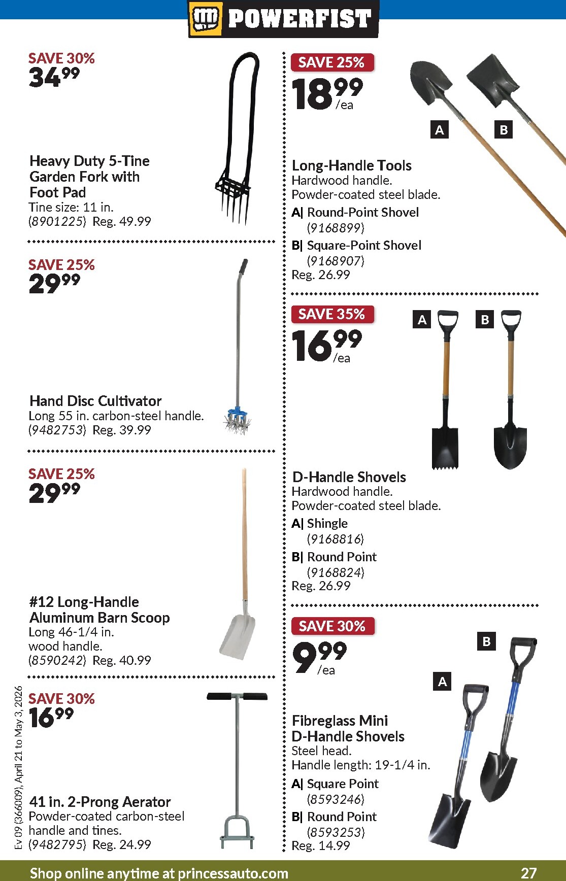 princess-auto - New Princess Auto Flyer for This Week – 2026-04-21 to 2026-05-03 - page: 32