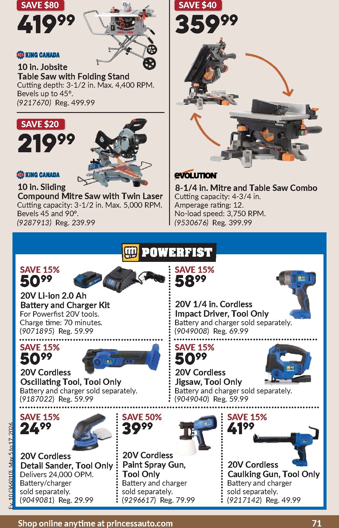 princess-auto - New Princess Auto Flyer for This Week – 2026-05-05 to 2026-05-17 - page: 77
