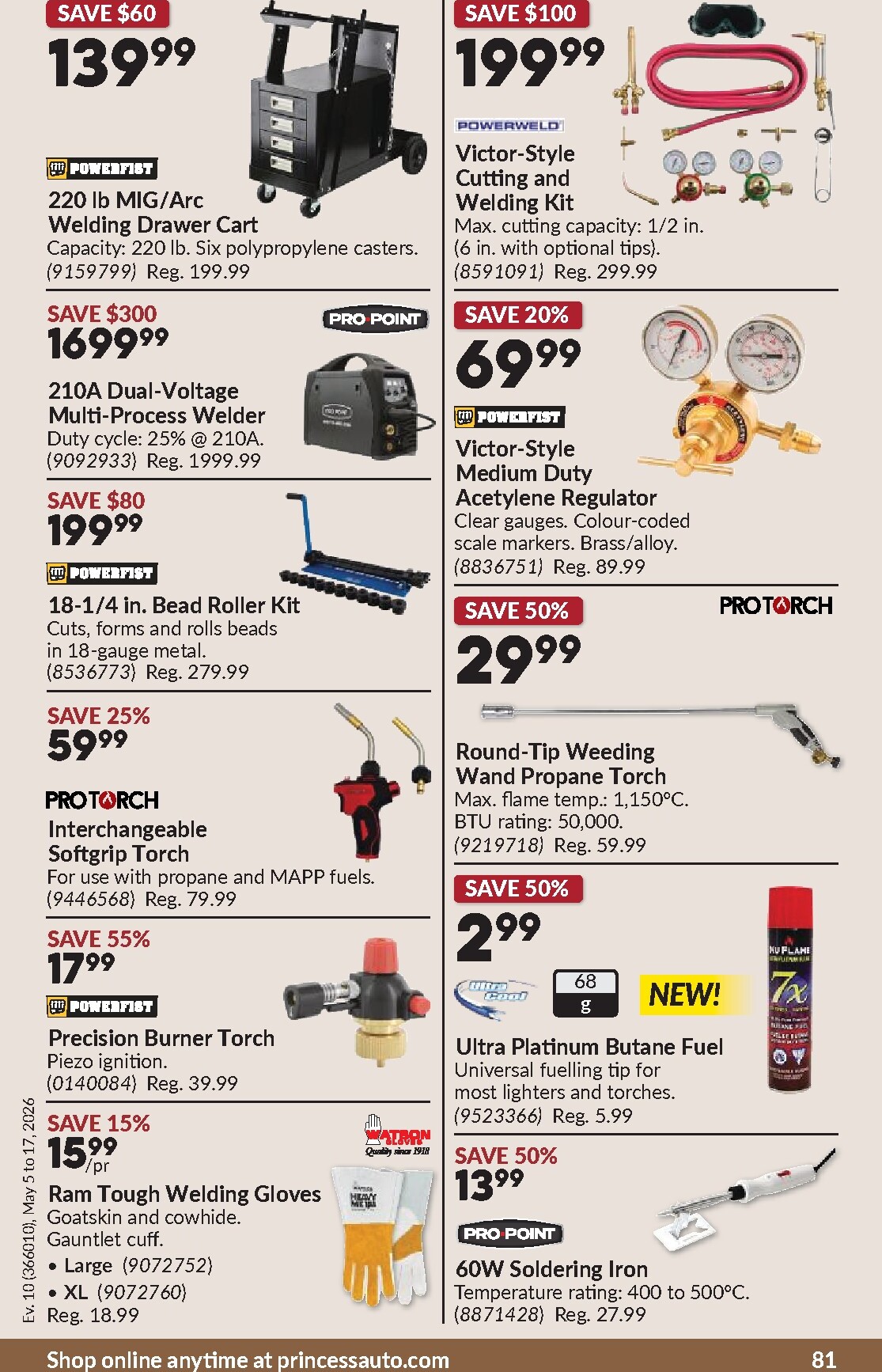 princess-auto - New Princess Auto Flyer for This Week – 2026-05-05 to 2026-05-17 - page: 87