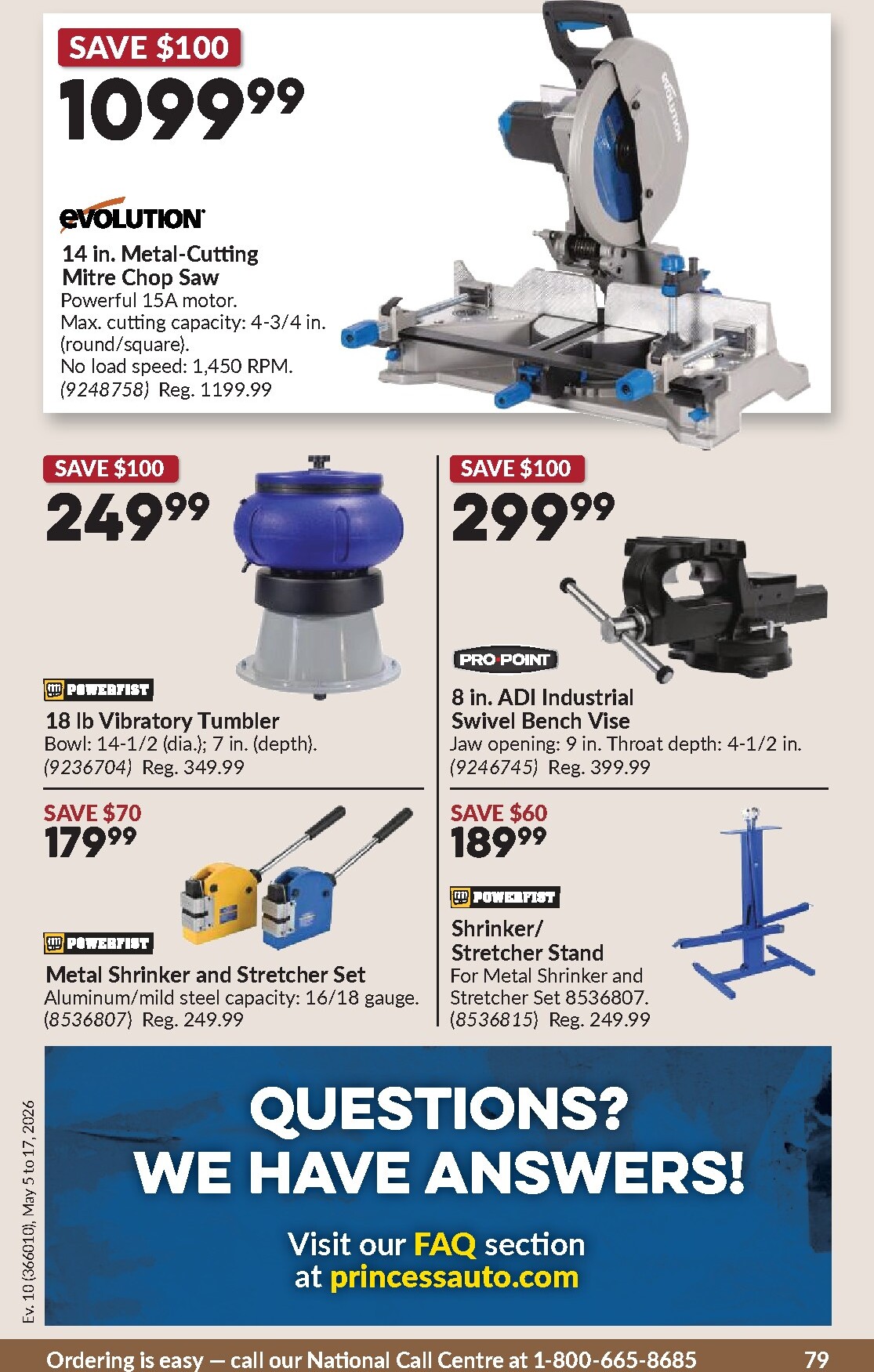 princess-auto - New Princess Auto Flyer for This Week – 2026-05-05 to 2026-05-17 - page: 85