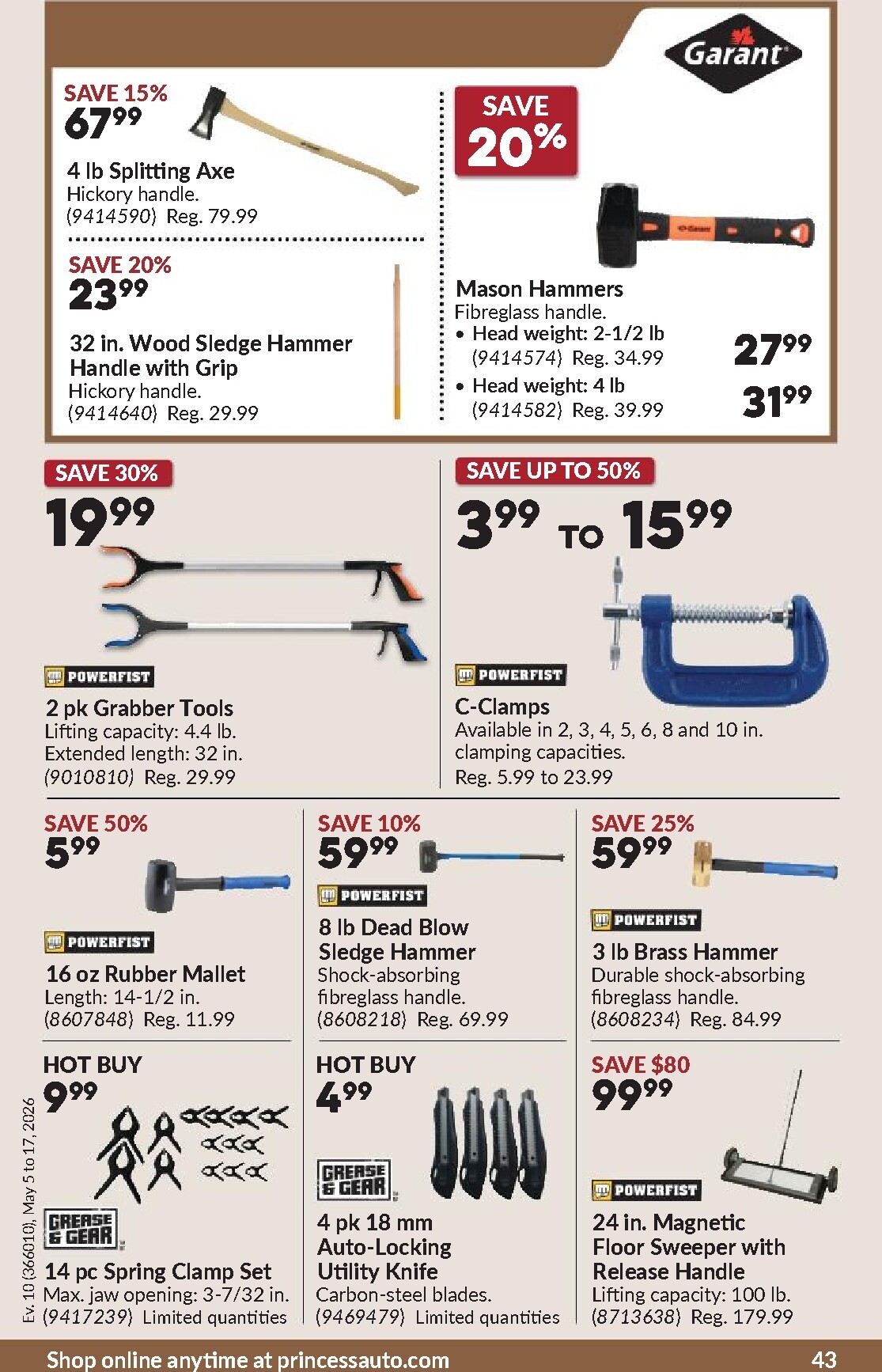 princess-auto - New Princess Auto Flyer for This Week – 2026-05-05 to 2026-05-17 - page: 49