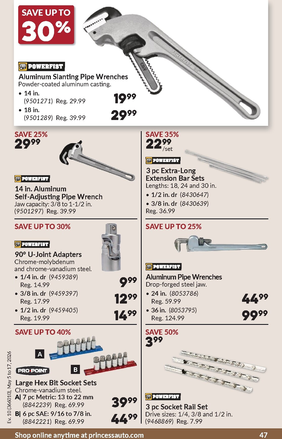 princess-auto - New Princess Auto Flyer for This Week – 2026-05-05 to 2026-05-17 - page: 53