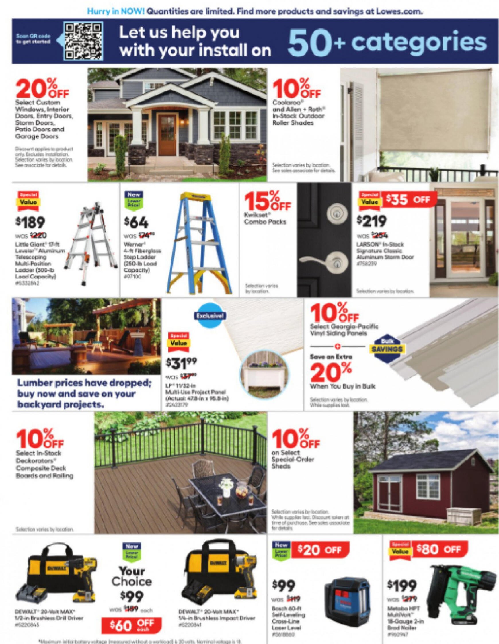 lowes - Lowe's flyer current 27.06. - 10.07. - page: 7