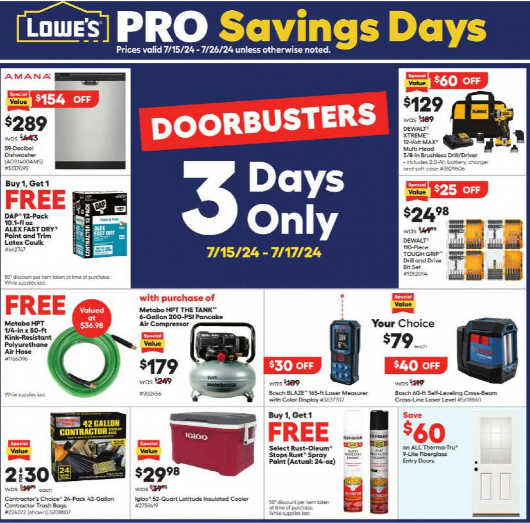 lowes - Lowe's flyer current 15.07. - 26.07.
