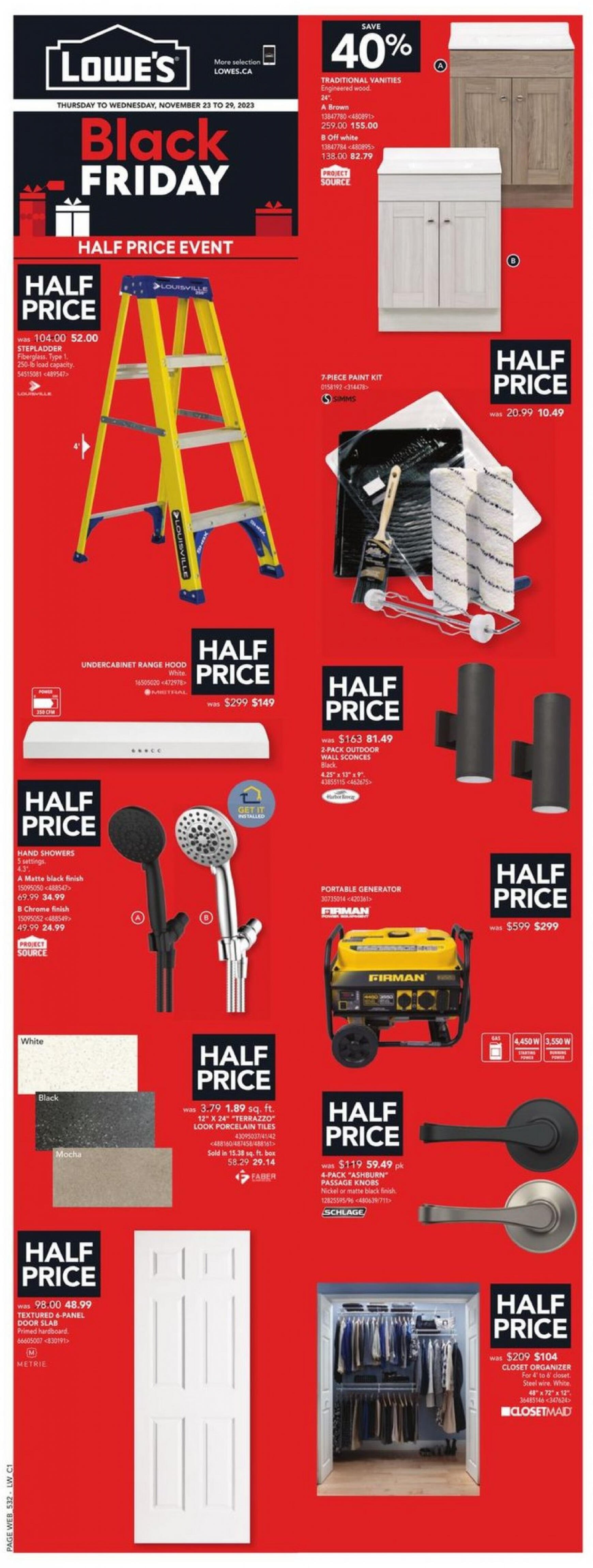 lowes - Lowe's valid from 23.11.2023 - page: 4