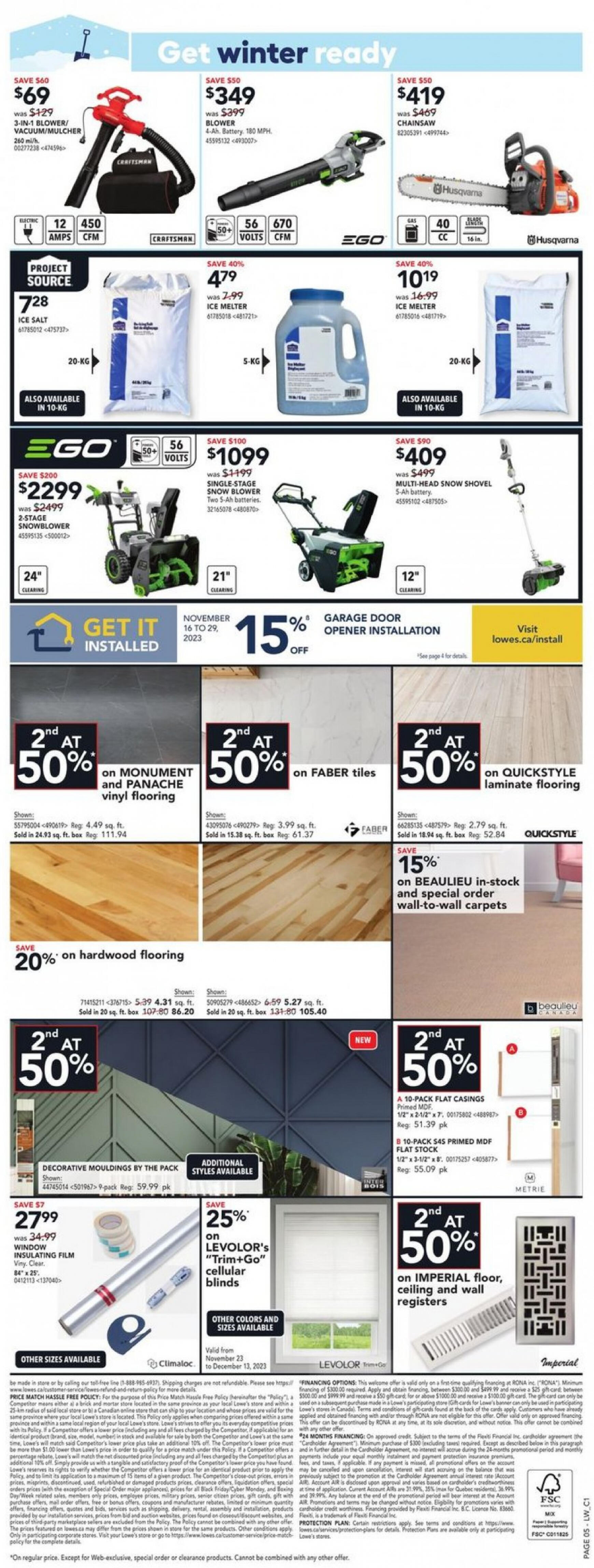 lowes - Lowe's valid from 23.11.2023 - page: 8