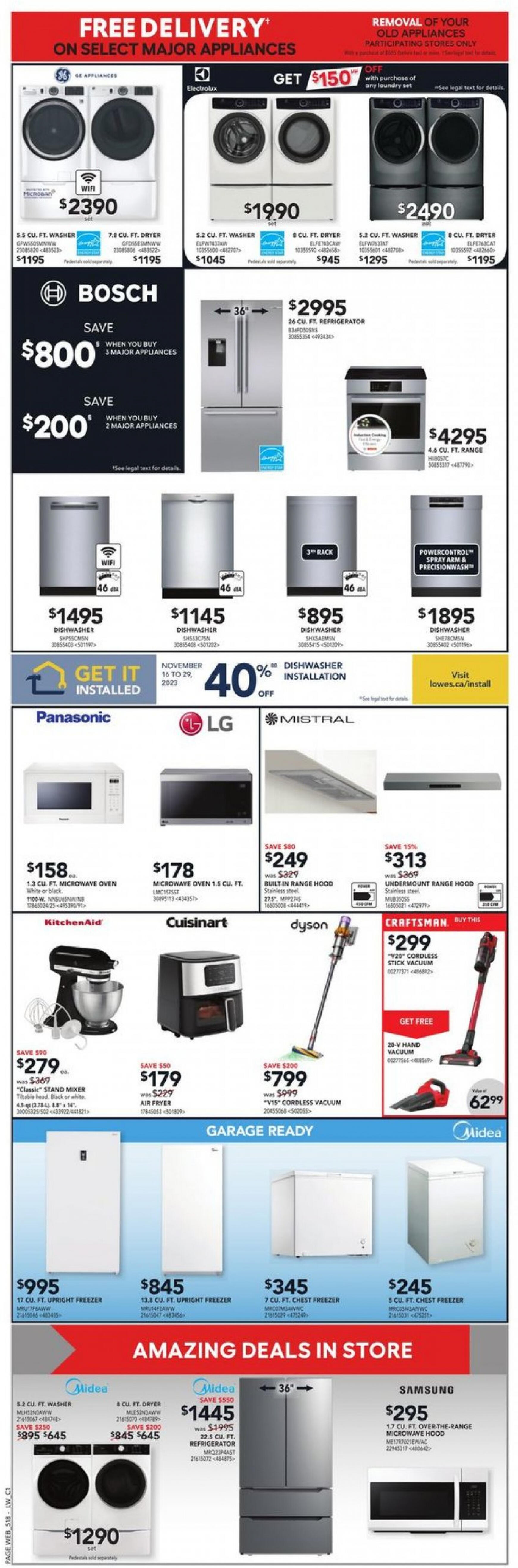 lowes - Lowe's valid from 23.11.2023 - page: 11