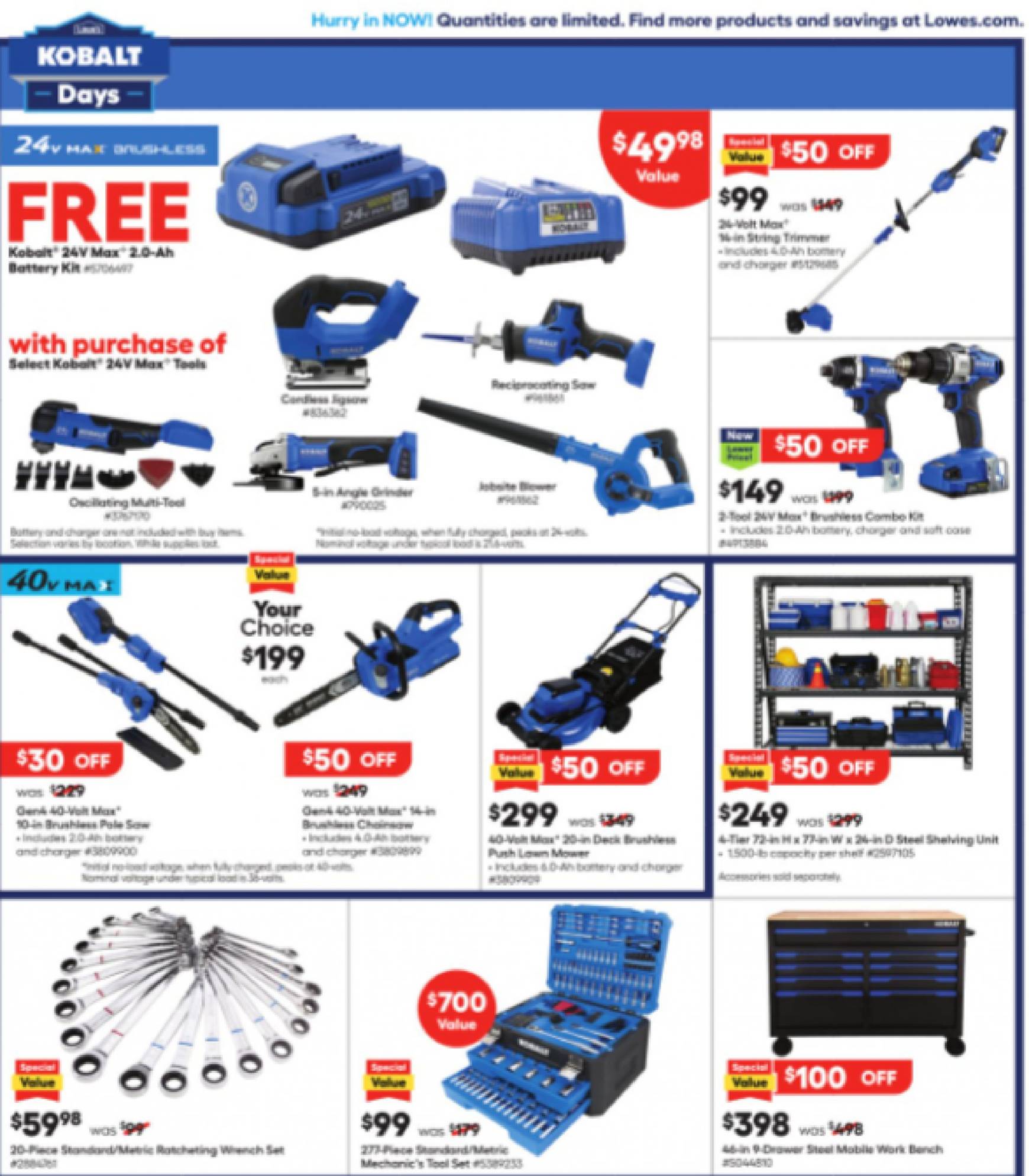 lowes - Latest Lowe's flyer 22.08. - 04.09. - page: 4