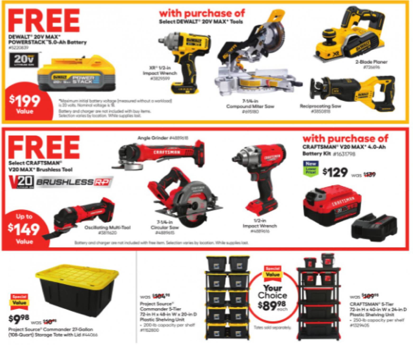 lowes - Latest Lowe's flyer 22.08. - 04.09. - page: 5