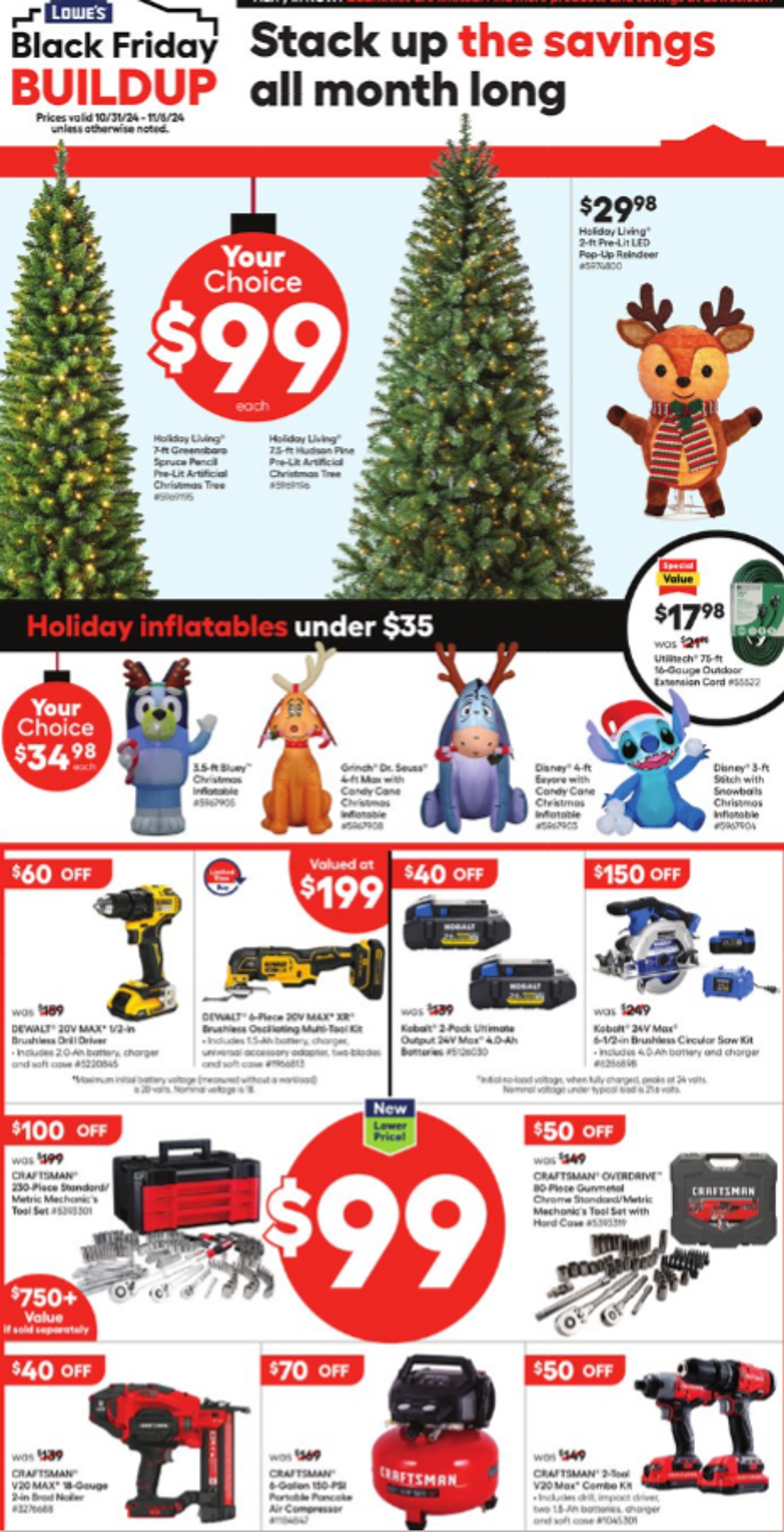 lowes - Lowe's flyer valid from 31.10. - 06.11.