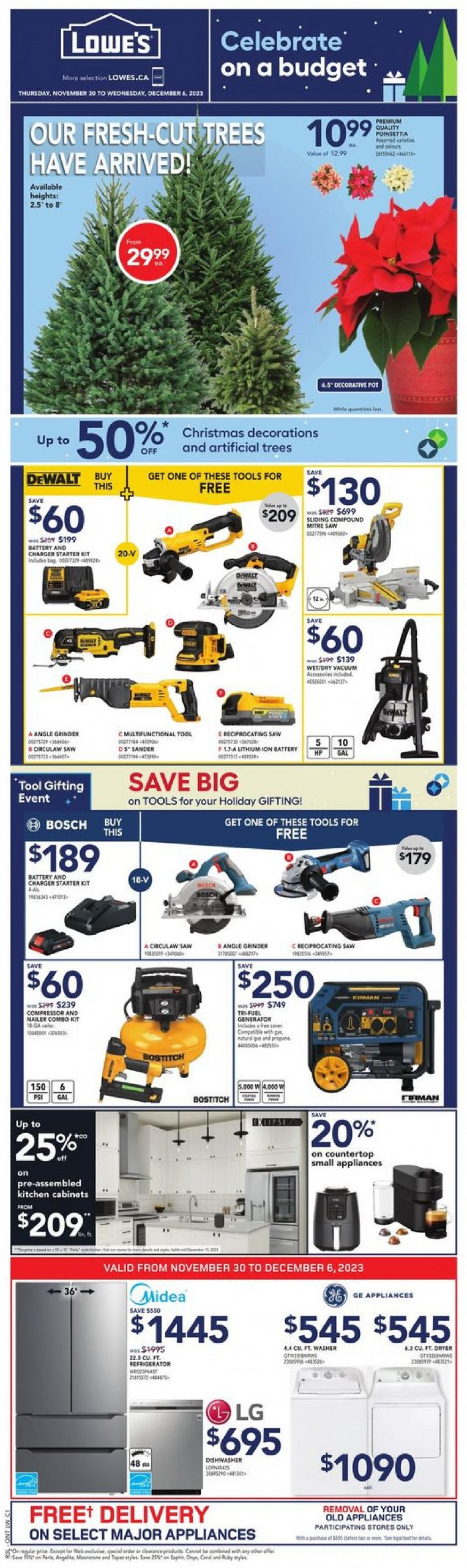 lowes - Lowe's valid from 30.11.2023 - page: 1