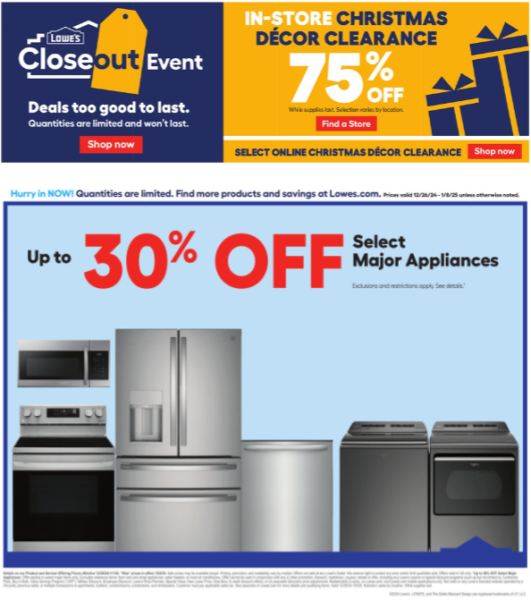 lowes - Lowe's flyer valid from 01-02 - 01-08 - page: 2