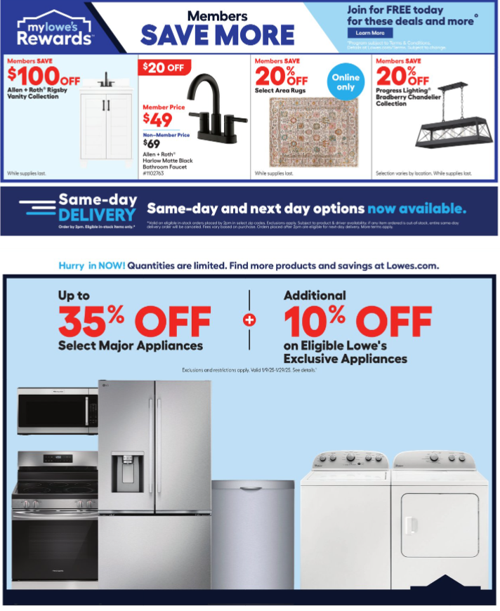 lowes - Lowe's flyer valid from 01-16 - 01-22 - page: 2