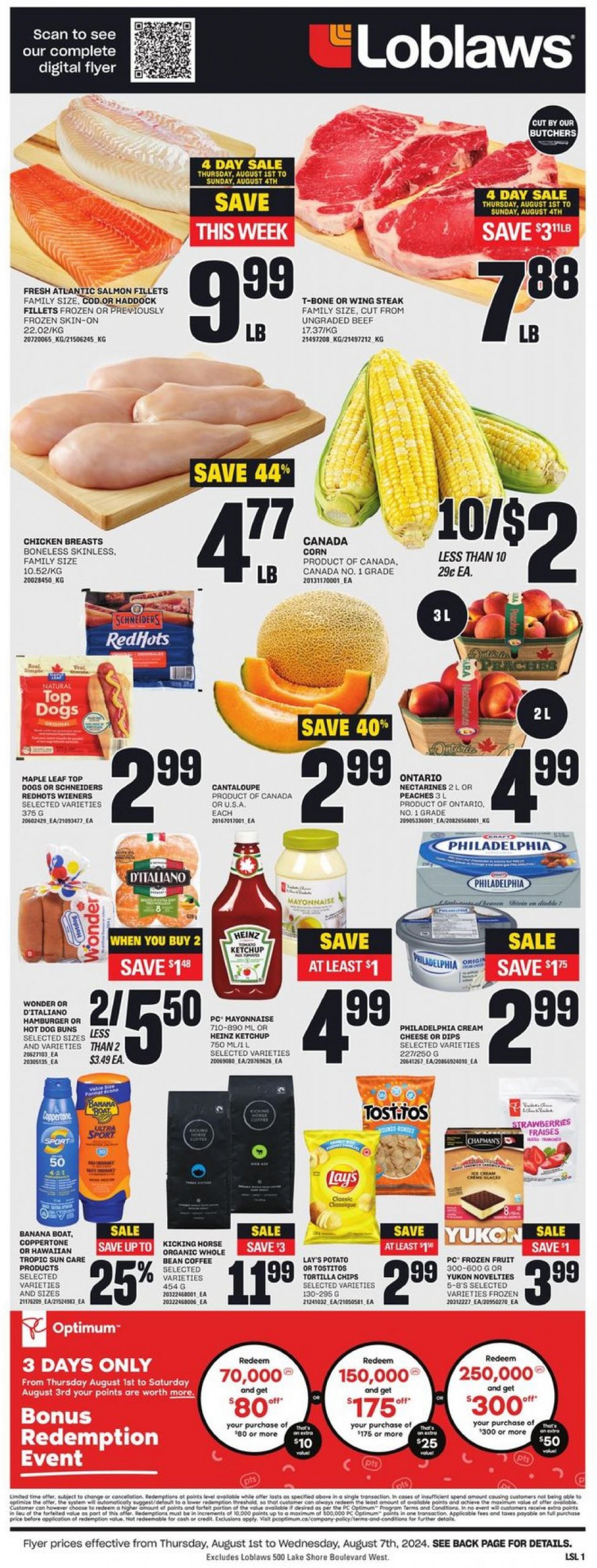 loblaws - Loblaws flyer current 01.08. - 07.08. - page: 4