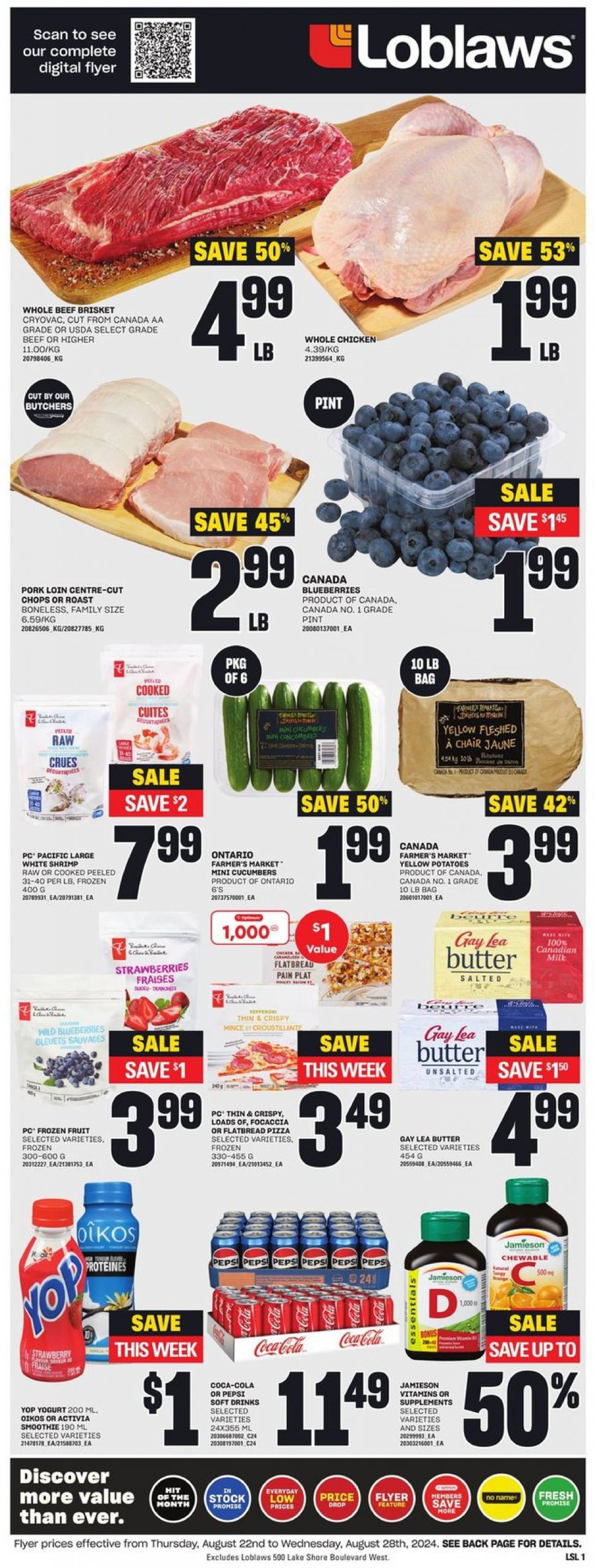 loblaws - Latest Loblaws flyer 22.08. - 28.08. - page: 3