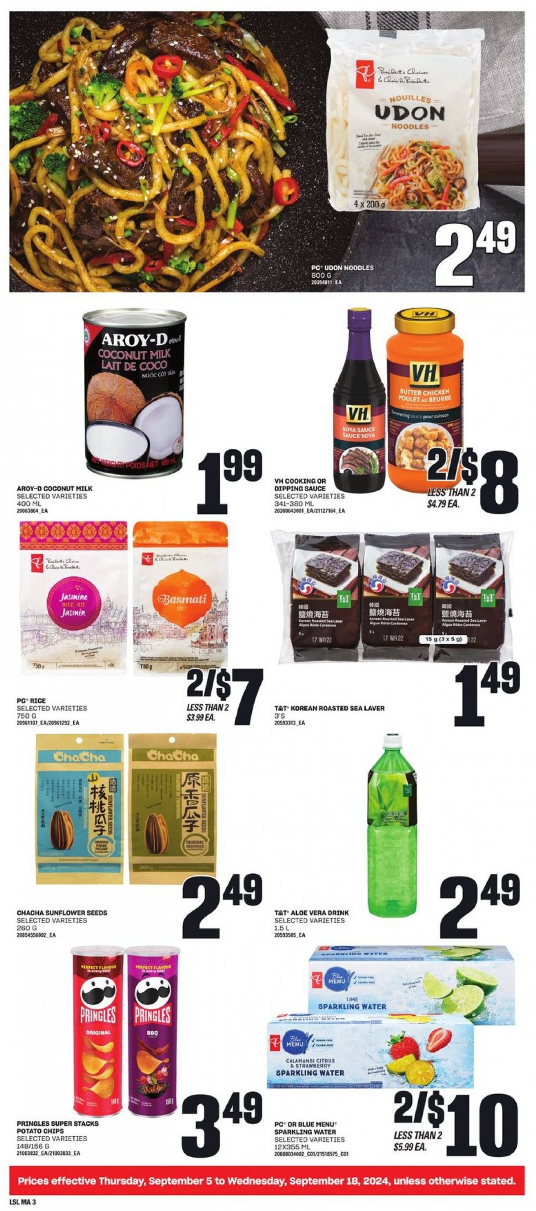 loblaws - Latest Loblaws flyer 05.09. - 18.09. - page: 3