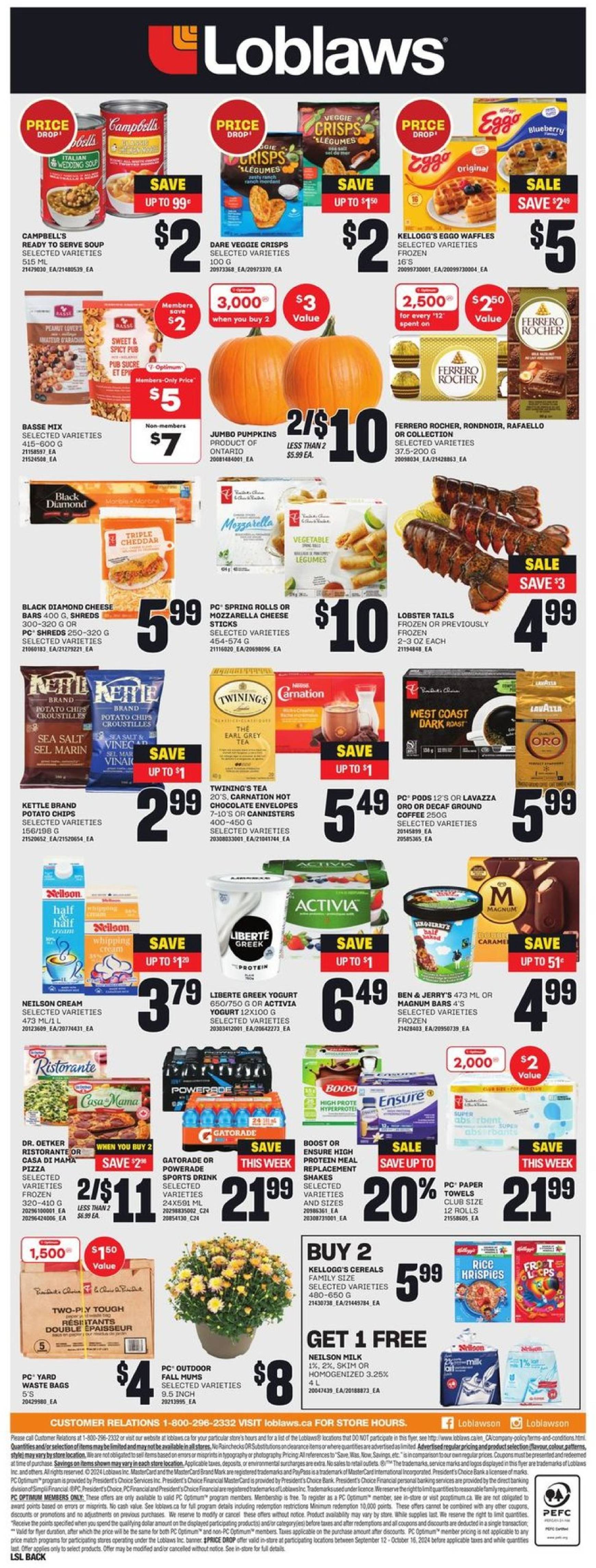 loblaws - Latest Loblaws flyer valid from 26.09. - 02.10. - page: 5