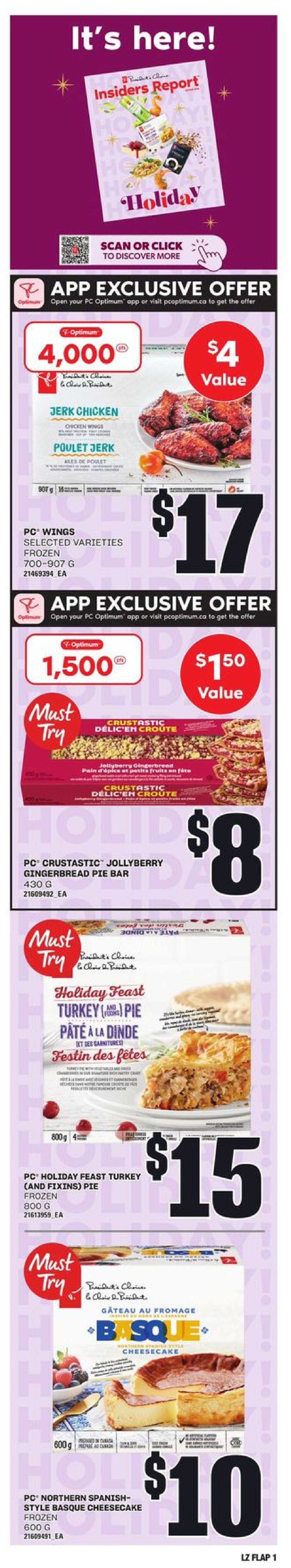 loblaws - Loblaws flyer Oct. 31, 2024 - Nov. 6, 2024