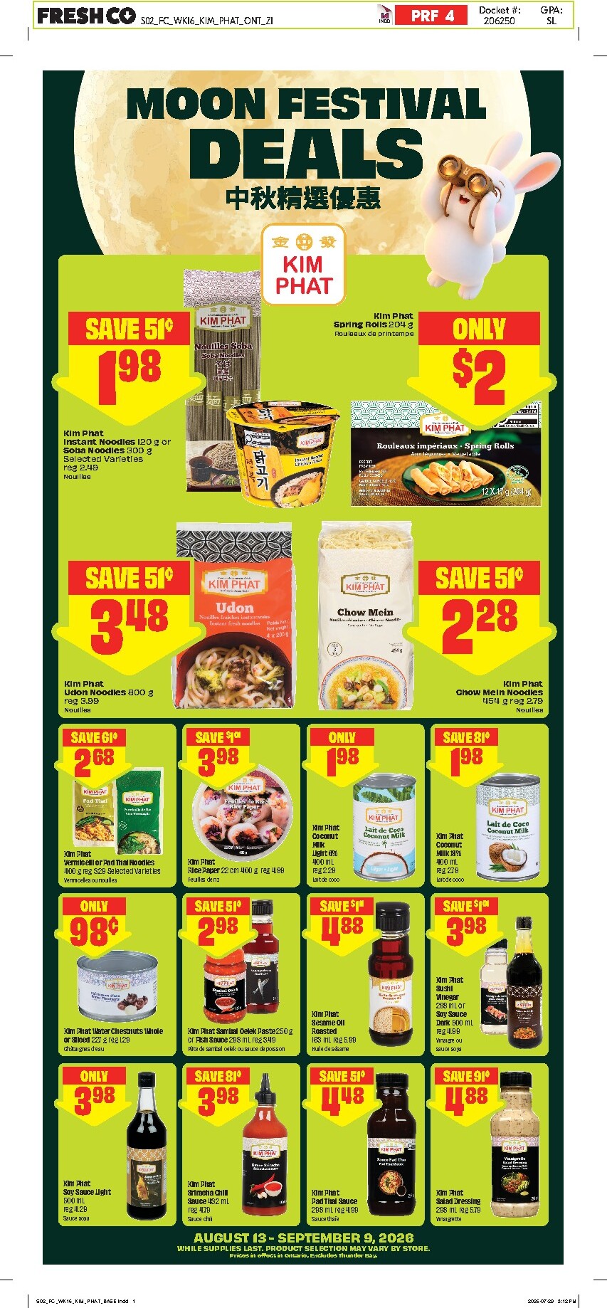 freshco - Freshco - Special Promotion Flyer Valid from 2026-08-13 to 2026-09-09 - page: 2