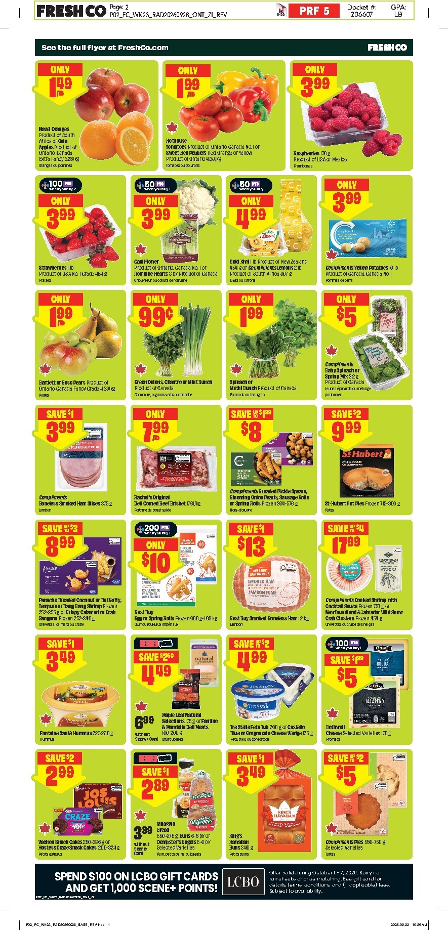 freshco - New Freshco - Flyer Flyer for This Week – 2026-10-01 to 2026-10-07 - page: 3