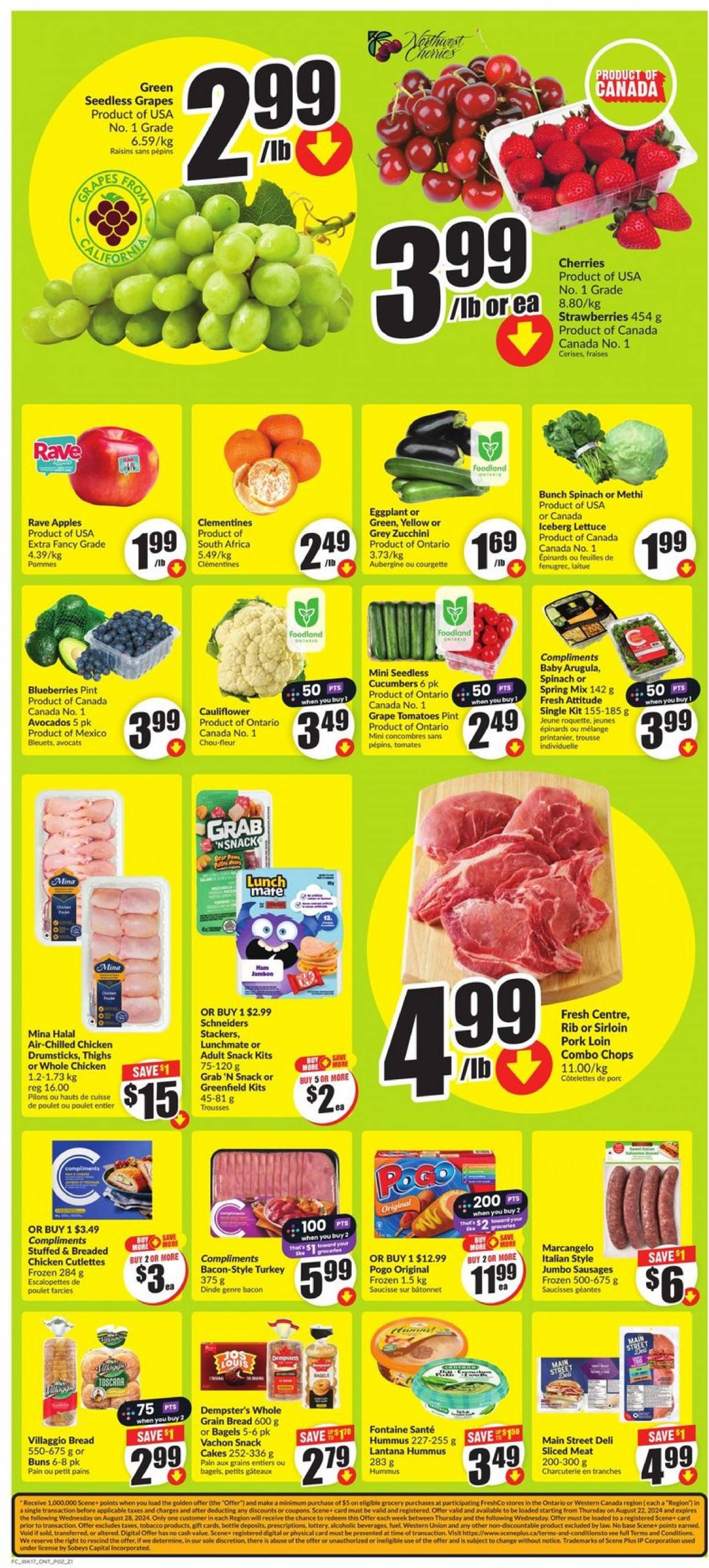 freshco - Latest Freshco flyer 22.08. - 28.08. - page: 2