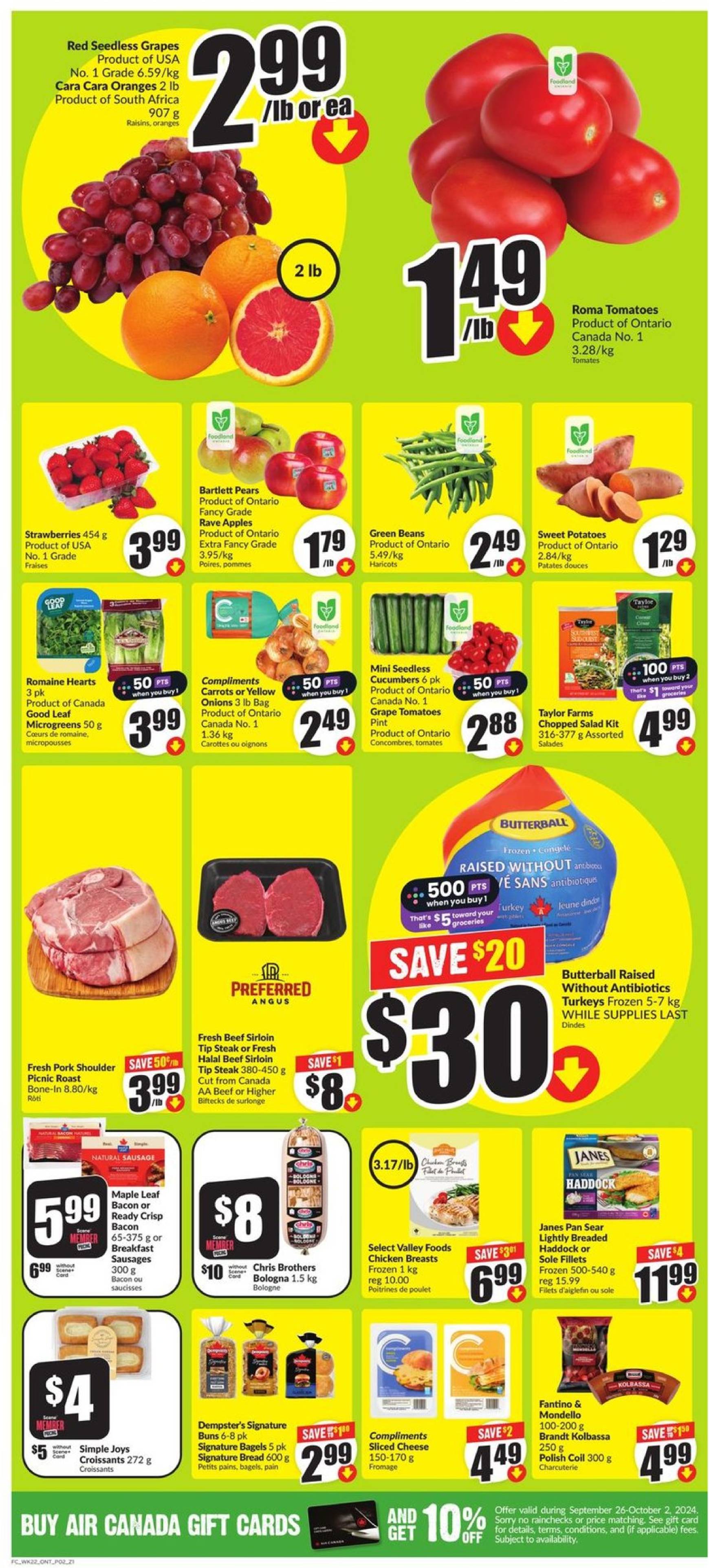 freshco - Latest Freshco flyer valid from 26.09. - 02.10. - page: 3