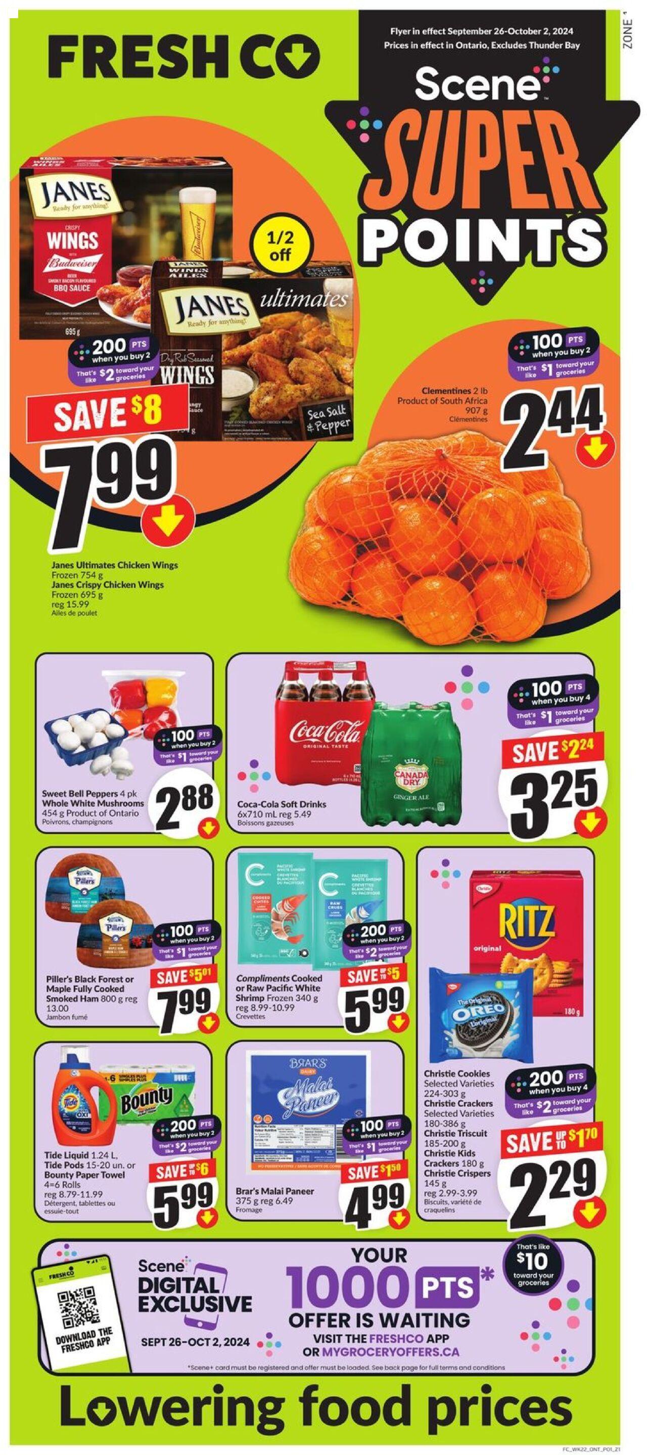 freshco - FreshCo flyer Sep. 26, 2024 - Oct. 2, 2024