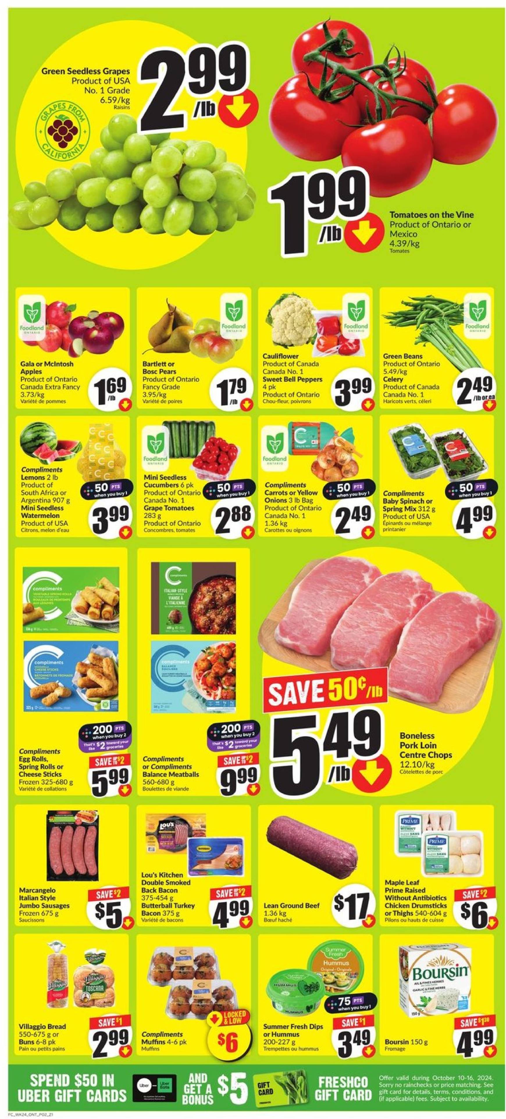 freshco - Freshco flyer valid from 10.10. - 16.10. - page: 3