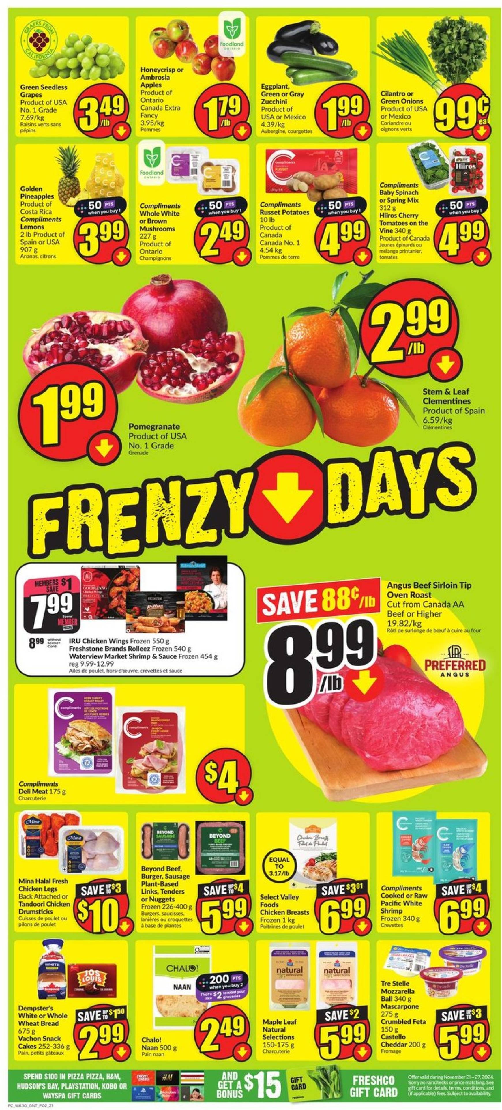 freshco - Freshco flyer valid from 11-21 - 11-27 - page: 3