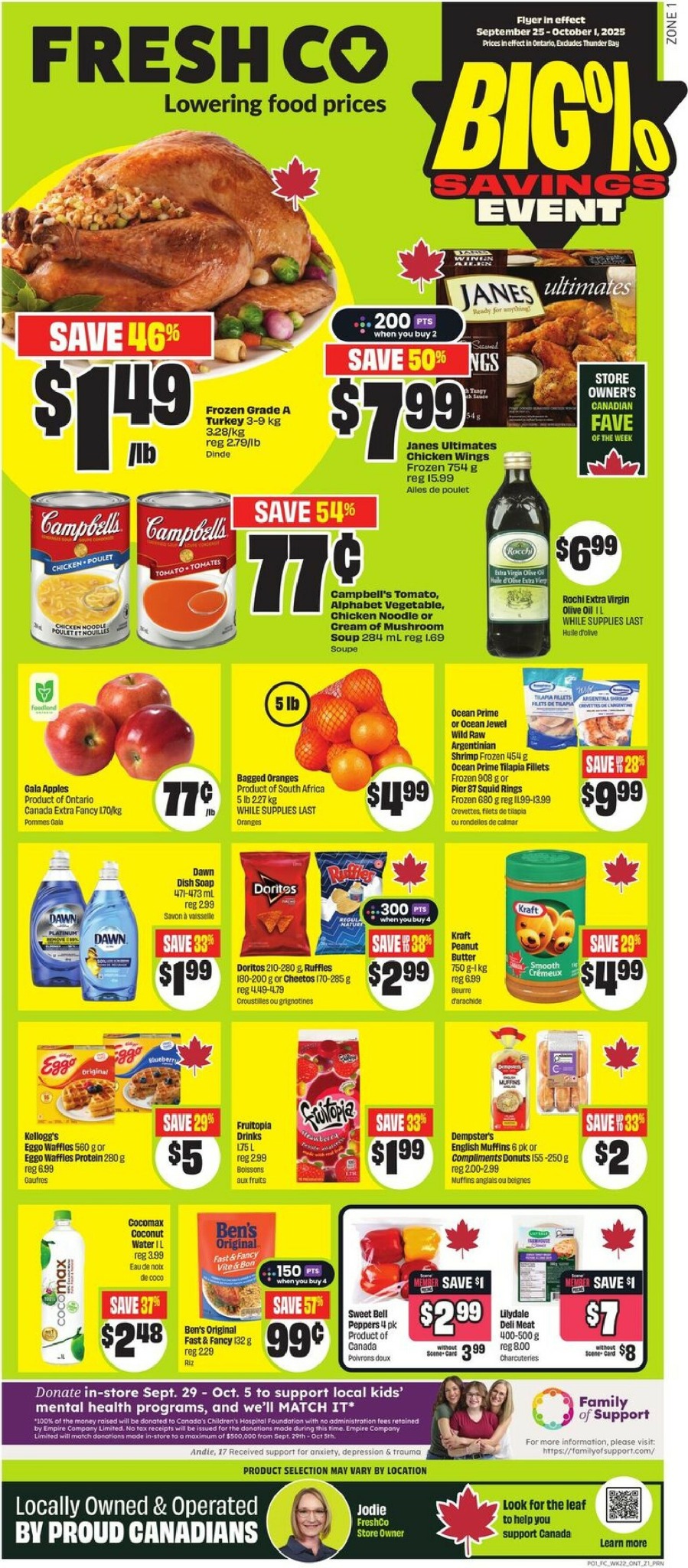 freshco - Freshco flyer valid from 09-25 - 10-01
