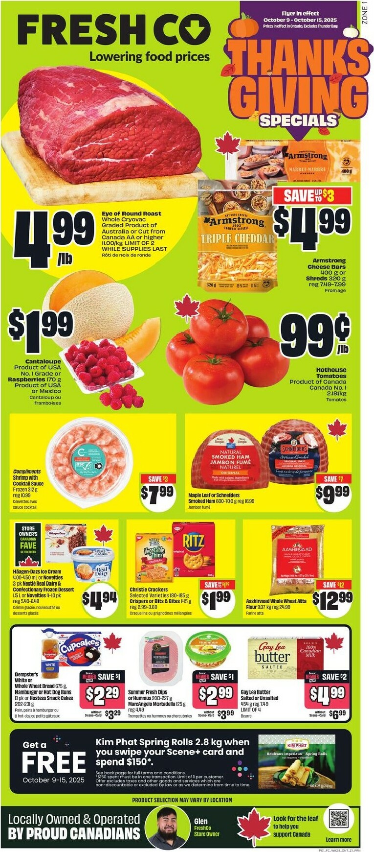 freshco - Freshco flyer valid from 10-09 - 10-15