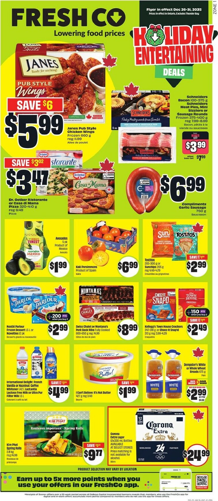 freshco - Freshco Flyer Valid From 12-26 to 12-31