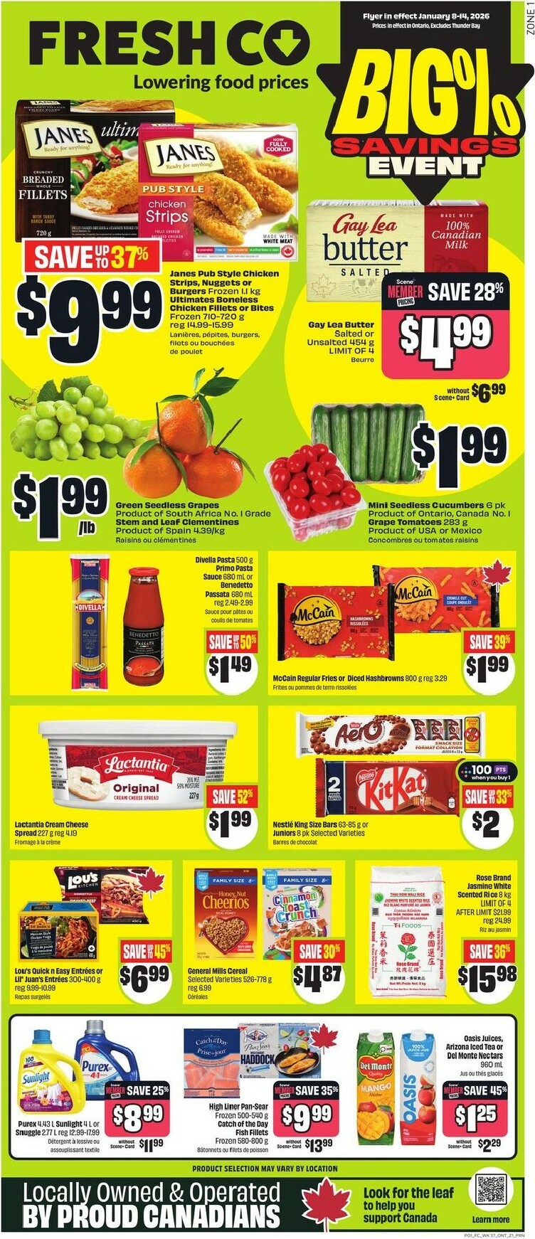 freshco - Freshco Flyer Valid From 01-08 to 01-14
