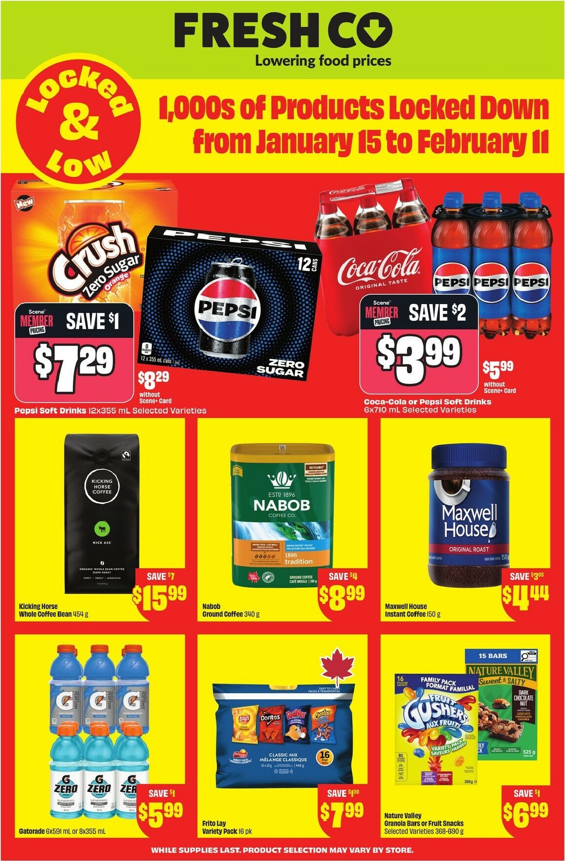 freshco - Freshco - Locked & Low Flyer Valid From 01-15 to 02-11